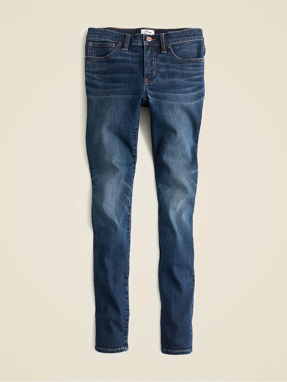 J. Crew 8” Toothpick Jean in Medium Wash